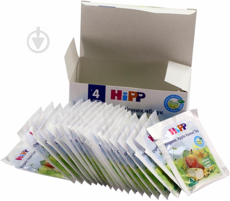 Чай Hipp З органічних яблук та фенхелю 30 г 9062300127079 - фото 4