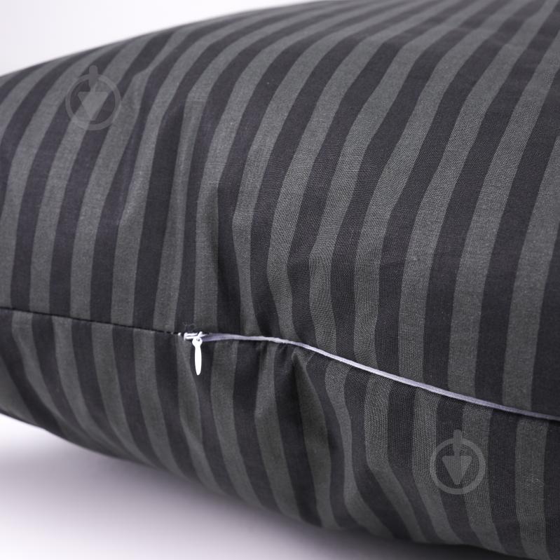 Набір №1082 Сolor Fun Line 17-0611 Stripe Black зима 220x240 см MirSon чорний - фото 5