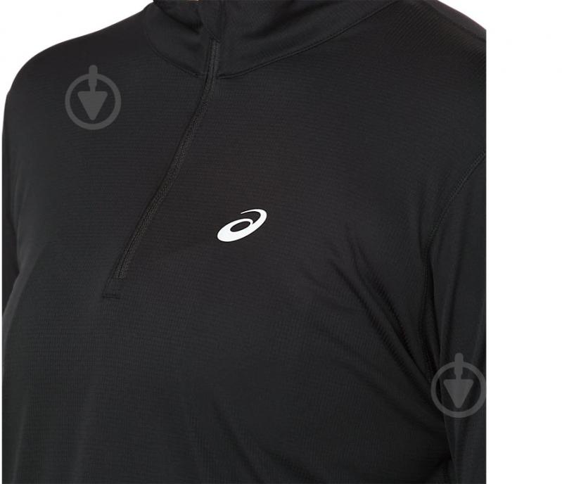 Джемпер Asics SILVER LS 1/2 ZIP TOP 2012A033-001 р. S черный - фото 4