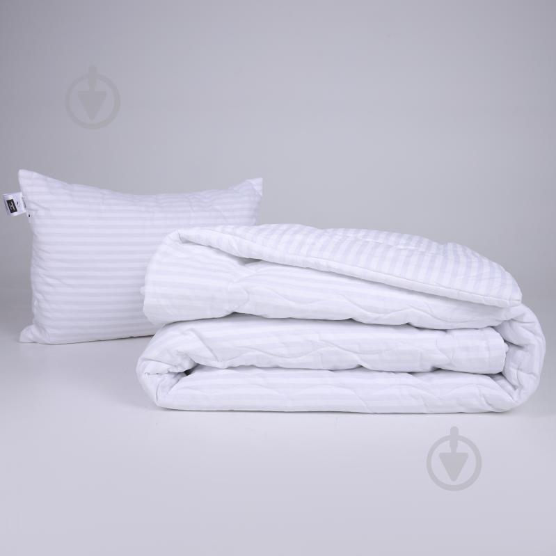 Набор №1130 Сolor Fun Line 17-0605 Stripe White лето 140x205 см MirSon белый - фото 1