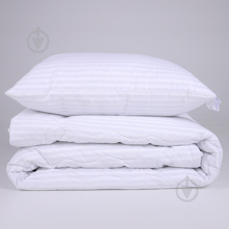 Набор №1130 Сolor Fun Line 17-0605 Stripe White лето 140x205 см MirSon белый - фото 4