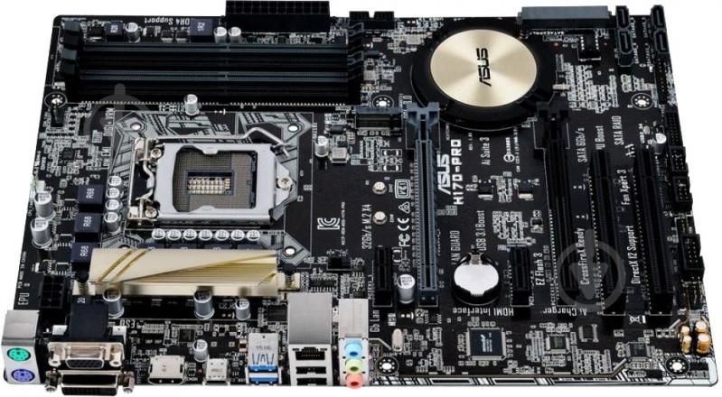 Материнская плата Asus H170-PRO (Socket 1151, Intel H170, ATX) - фото 2