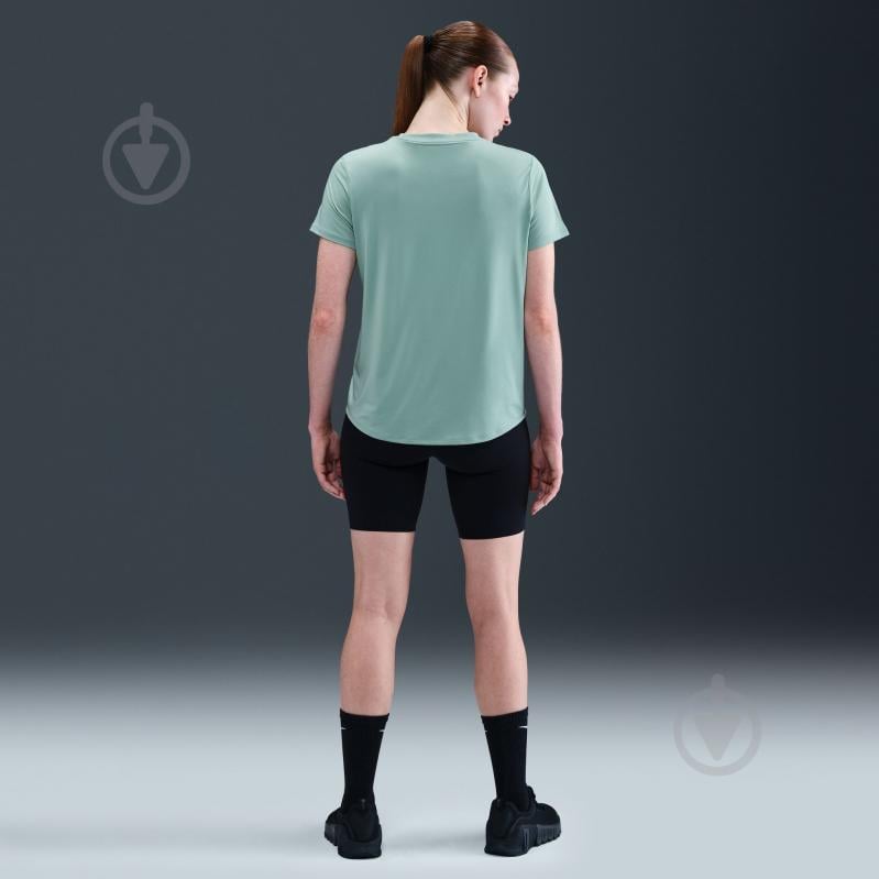 Футболка Nike W NK ONE CLASSIC DF SS TOP WT IB9408-017 р.XS зелений - фото 4