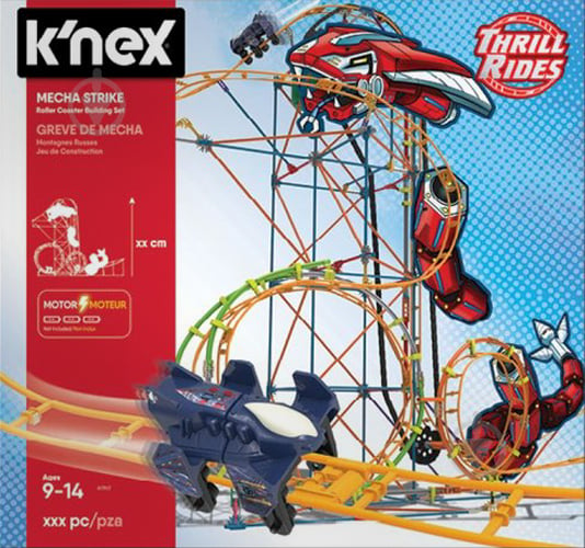 Конструктор K'Nex Американські гірки: механічний удар 18515 - фото 1