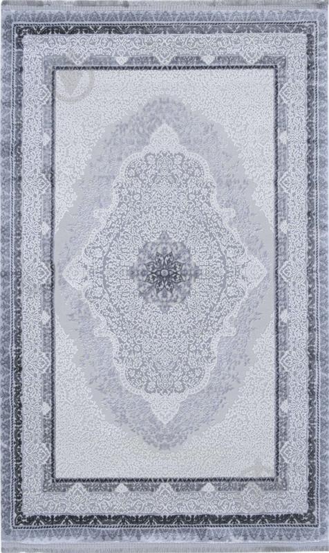 Килим Karmen Carpet GALERIA GL037G GREY/GREY 80x150 см D - фото 1