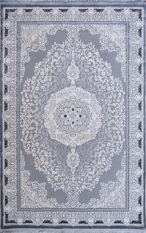 Ковер Karmen Carpet GALERIA GL038G GREY/GREY 160x230 см D - фото 1