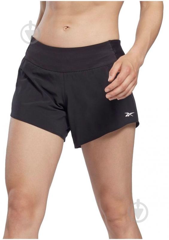 Шорти Reebok H49056 р. XS чорний - фото 1 Шорти Reebok H49056 р. XS чорний - фото 1