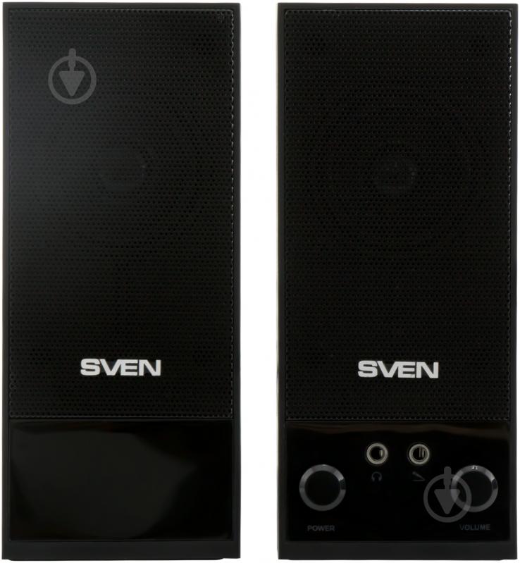 Акустическая система Sven SPS-604 2.0 black - фото 1 Акустическая система Sven SPS-604 2.0 black - фото 1