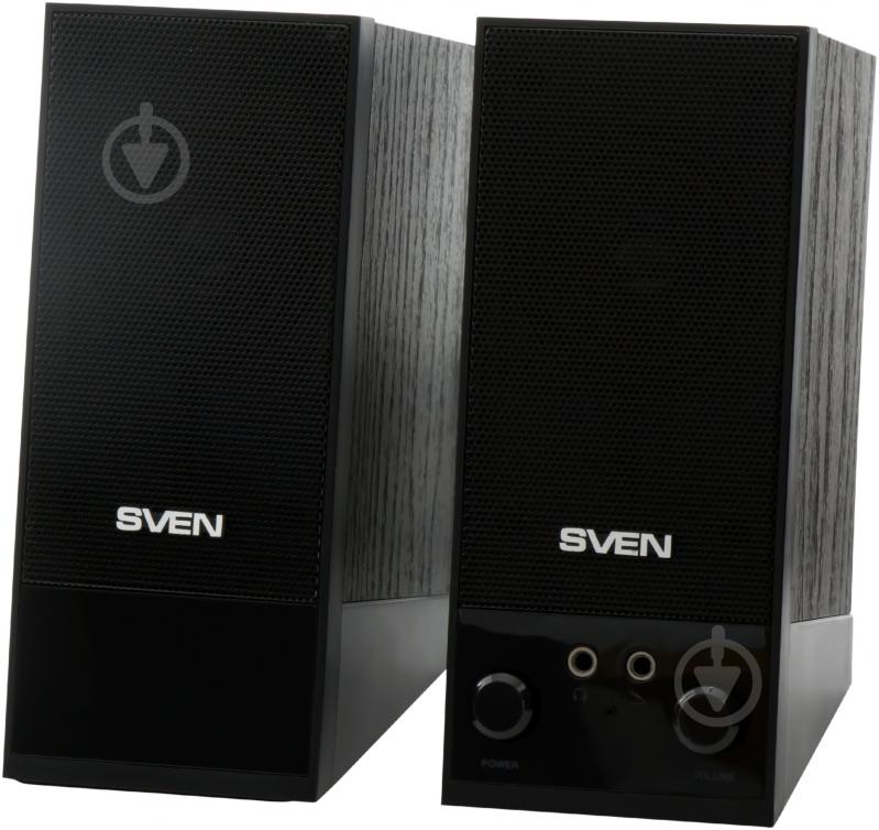 Акустическая система Sven SPS-604 2.0 black - фото 2 Акустическая система Sven SPS-604 2.0 black - фото 2
