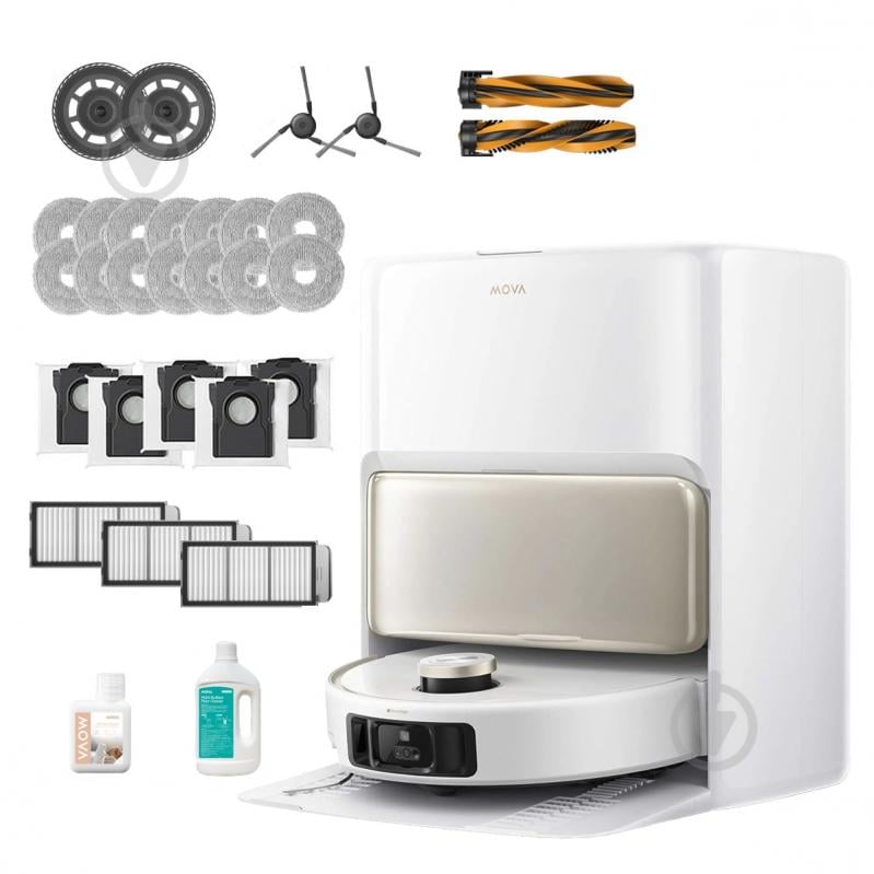 Робот-пылесос MOVA V50 Ultra Complete (RLV72LE-1) white - фото 1