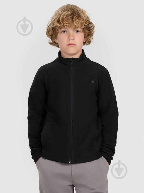 Джемпер 4F FLEECE M345 4FJWAW25TFLEM345-20S р.146 черный - фото 1 Джемпер 4F FLEECE M345 4FJWAW25TFLEM345-20S р.146 черный - фото 1