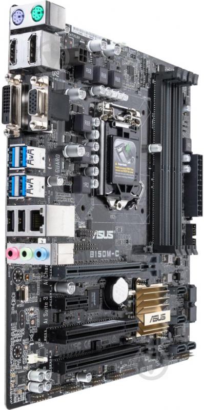 Материнська плата Asus B150M-C (Socket 1151, Intel B150, mirco ATX) - фото 2