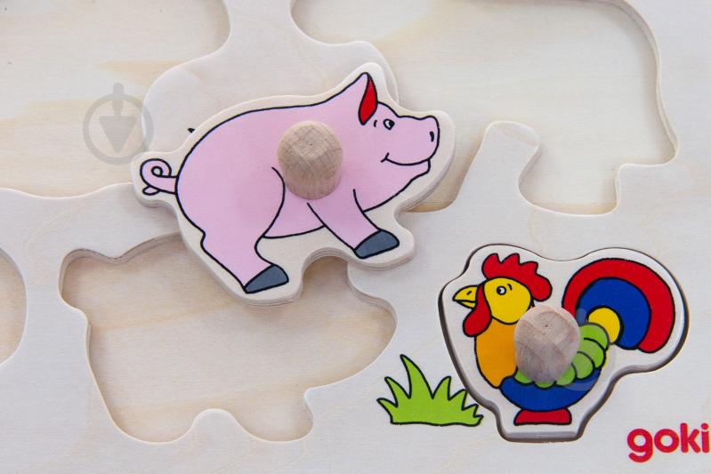 Игра-пазл GoKi Ферма 57995 - фото 2