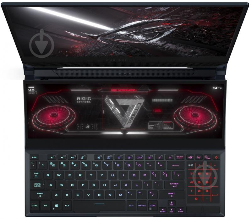 Ноутбук Asus ROG Zephyrus Duo 15 SE GX551QR-HF051T 15,6 (90NR04M1-M00860) black - фото 4