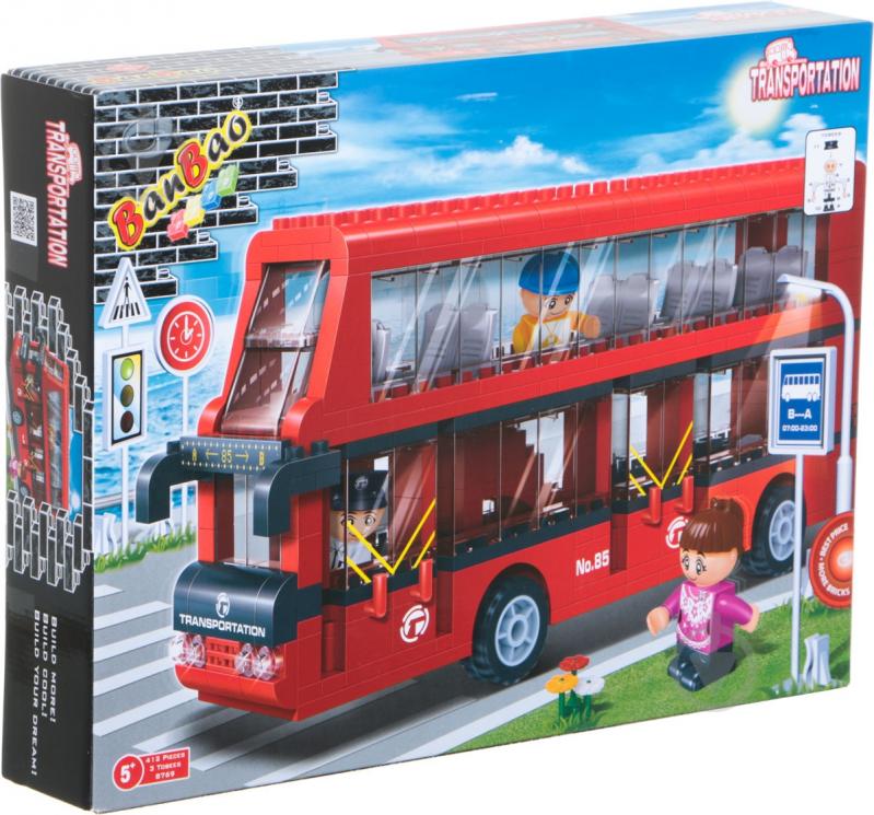 Конструктор BanBao Порт Автобус - фото 1 Конструктор BanBao Порт Автобус - фото 1