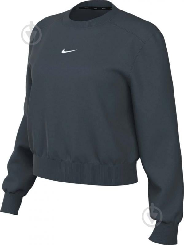 Свитшот Nike W NK ONE DF CREW LBR FB5125-328 р.XS серый - фото 5