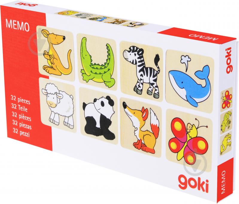 Игра настольная GoKi Жители зоопарка 56700 - фото 1