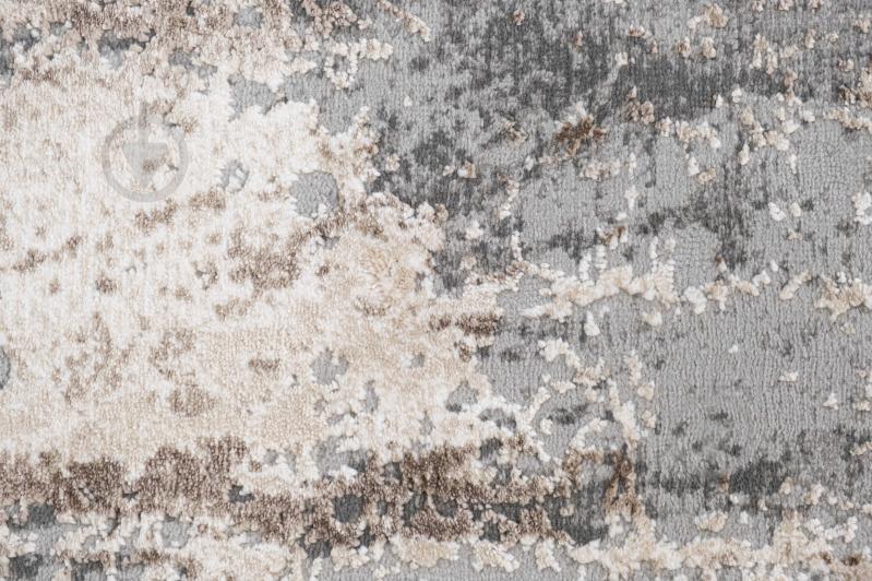 Ковер Karmen Carpet GALYA PLUS S3816A GREY/GREY 80x150 см O - фото 4