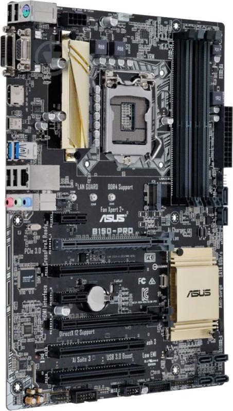 Материнська плата Asus B150-PRO (Socket 1151, Intel B150, ATX) - фото 2