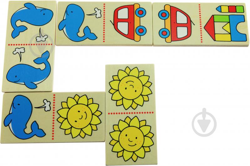 Гра настільна GoKi Моє перше доміно 56696 - фото 3