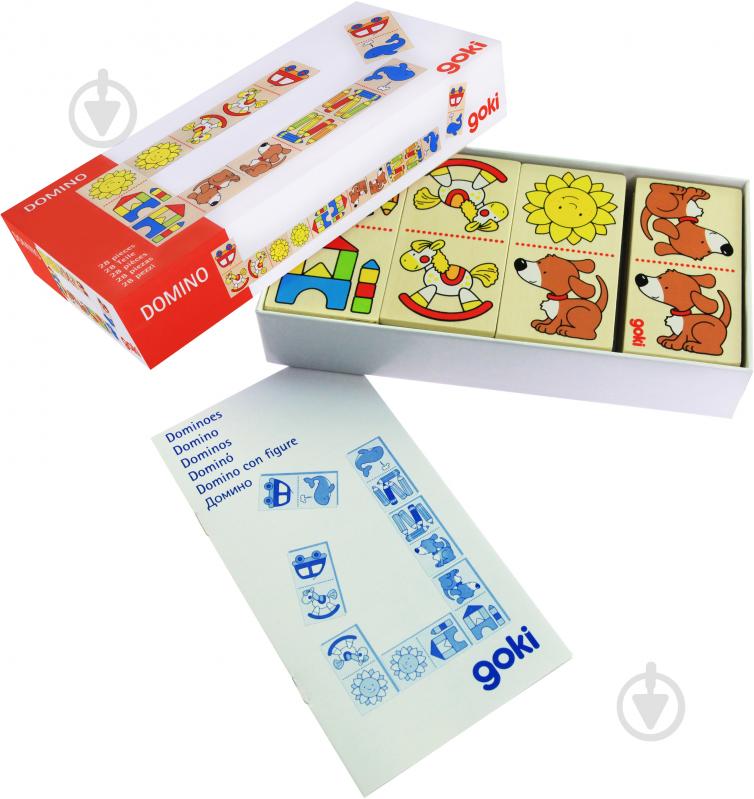 Гра настільна GoKi Моє перше доміно 56696 - фото 4