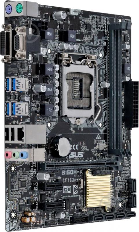 Материнская плата Asus B150M-K (Socket 1151, Intel B150, mirco ATX) - фото 2