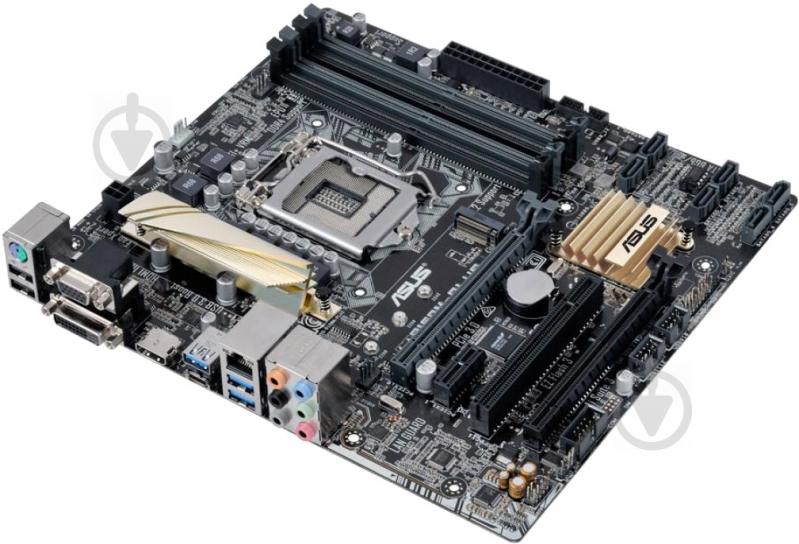 Материнская плата Asus B150M-PLUS (Socket 1151, Intel B150, mirco ATX) - фото 3