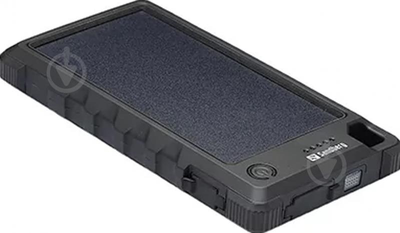 Повербанк с солнечной панелью Sandberg 10000 mAh black (833634) - фото 2