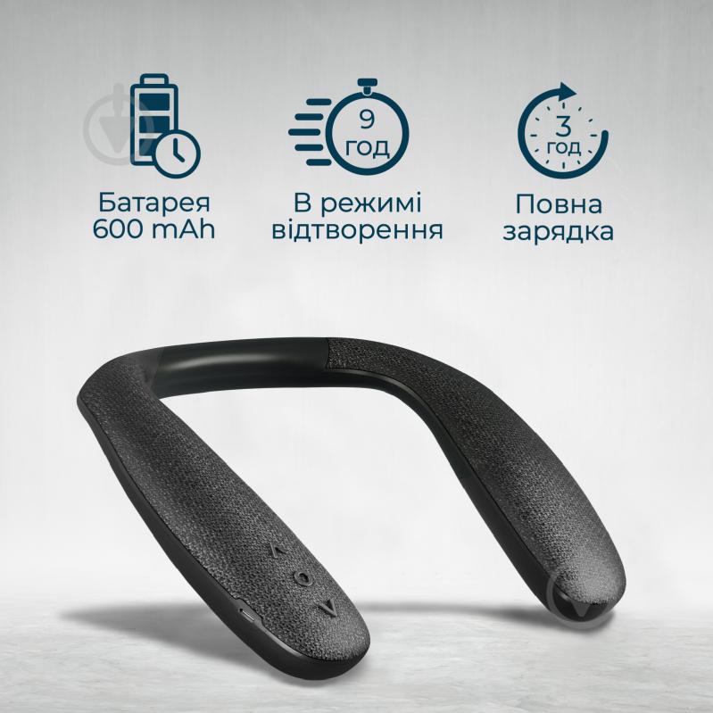 Акустична система Promate Hook 2.0 black (hook.black) - фото 5