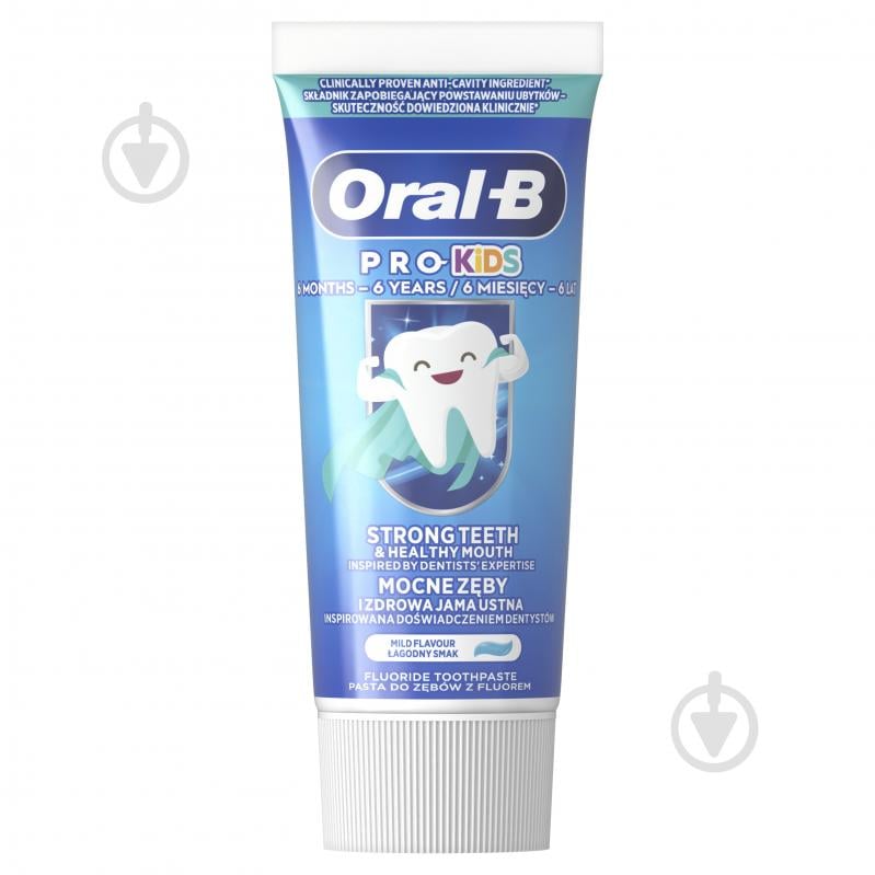 Зубна паста Oral-B Pro Kids до 6 років 50 мл - фото 2