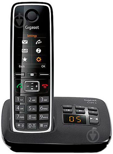 Телефон Gigaset C530A Black - фото 1