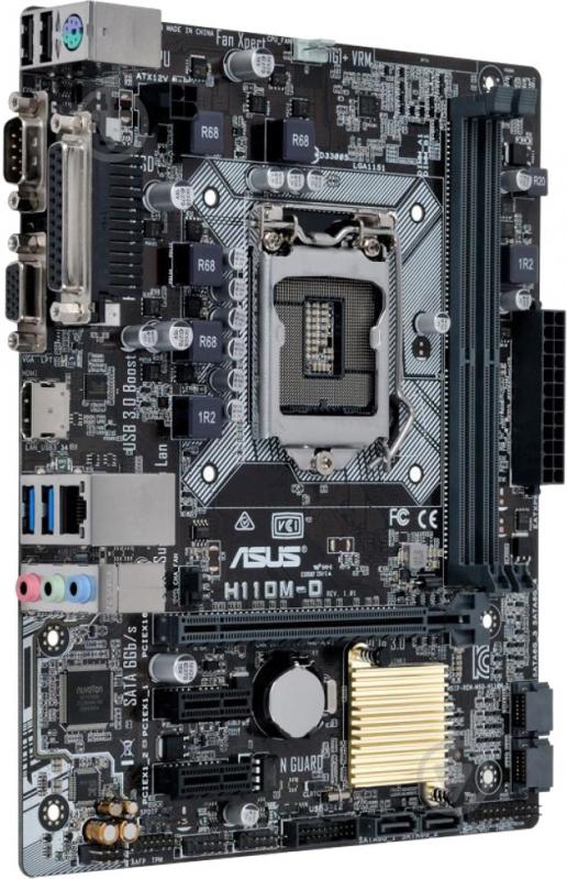 Материнська плата Asus H110M-D (Socket 1151, Intel H110, mirco ATX) - фото 2