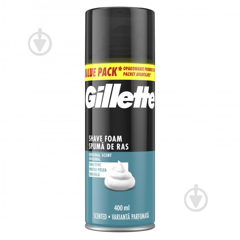 Пена для бритья GILLETTE Classic Sensitive 400 мл - фото 2