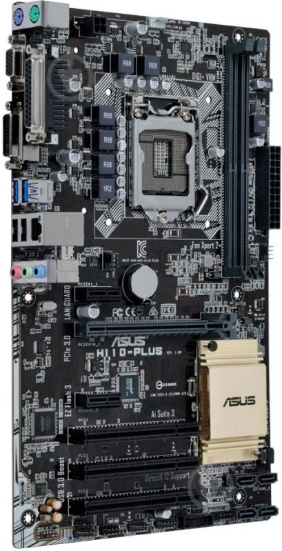 Материнская плата Asus H110-PLUS (Socket 1151, Intel H110, ATX) - фото 2