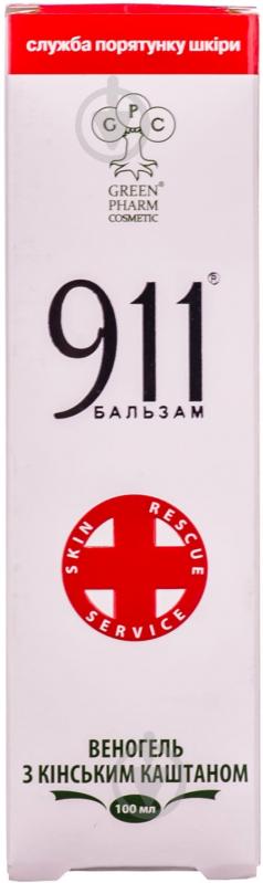 Веногель 911 з кінським каштаном бальзам 100 мл - фото 4