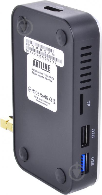 Медіаплеєр Artline TvBox KMX3 - фото 3