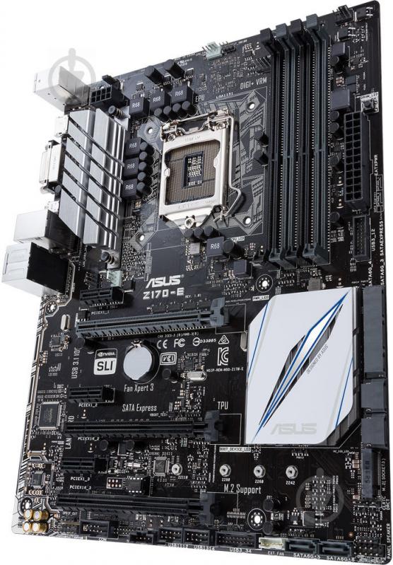 Материнская плата Asus Z170-E (Socket 1151, Intel Z170, ATX) - фото 4