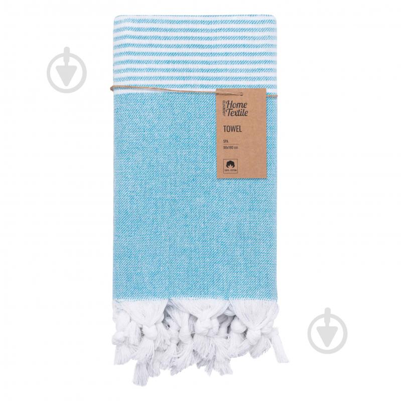 Рушник SPA 90x180 см аква Ardesto - фото 1 Рушник SPA 90x180 см аква Ardesto - фото 1