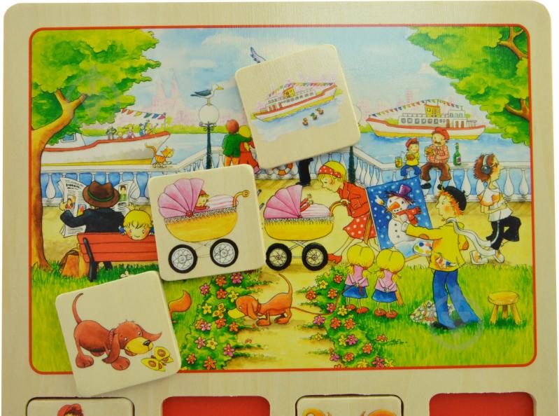 Игра настольная GoKi Наш маленький город 56740 - фото 2 Игра настольная GoKi Наш маленький город 56740 - фото 2