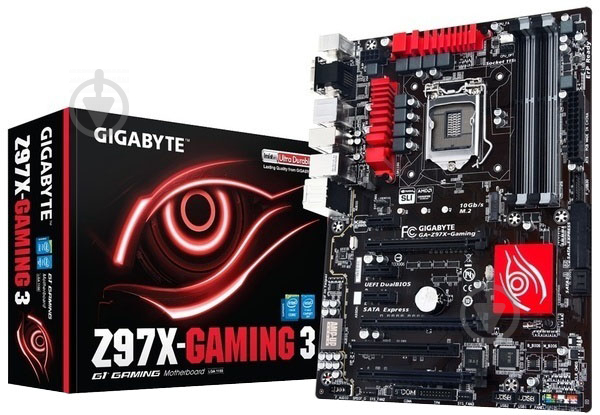 Материнська плата Gigabyte GA-Z97X-Gaming 3 (Socket 1151, Intel Z97, ATX) - фото 4