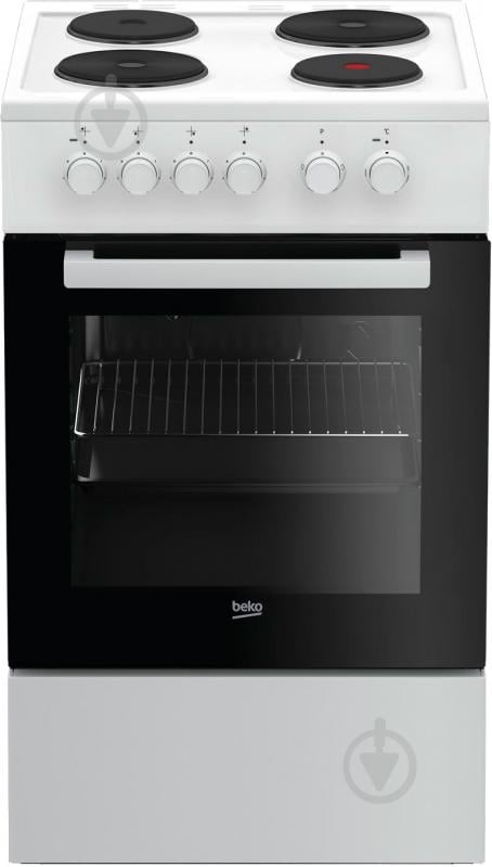 Плита електрична Beko FSS56000GW - фото 2