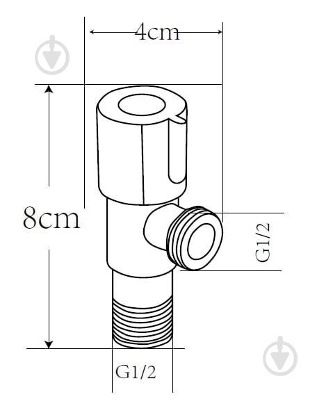 Кран Mixxen синій 1/2*1/2 з-з MXUN0727BL - фото 2