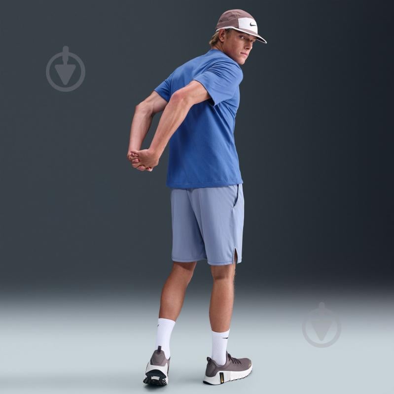 Футболка Nike M NK DF TEE DFC CREW SOLID AR6029-411 р.M голубой - фото 6