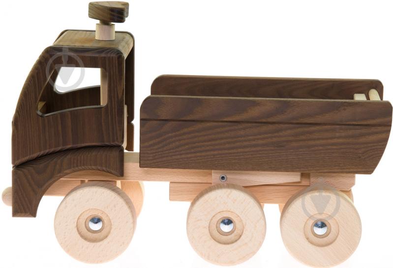 Игрушка деревянная GoKi Самосвал 55914 - фото 2