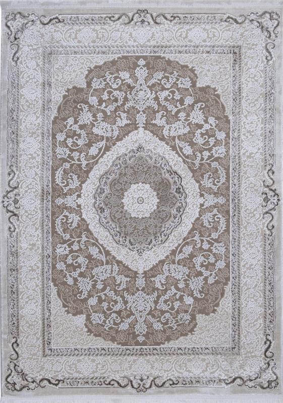 Килим Karmen Carpet GALYA PLUS S3874В BEIGE/BEIGE 80x150 см D - фото 1