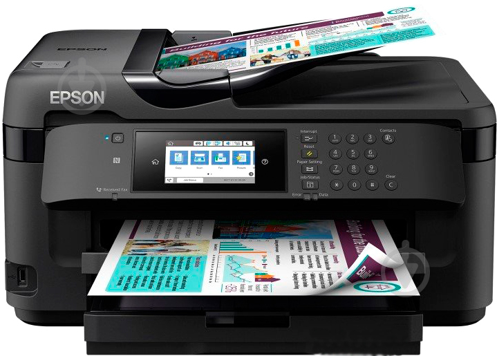 МФУ Epson WF-7710DWF А3 (C11CG36413) WorkForce c WI-FI - фото 1