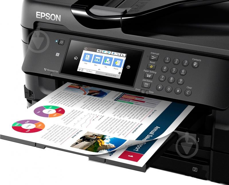 МФУ Epson WF-7720DTWF А3+ (C11CG37412) WorkForce c WI-FI - фото 3