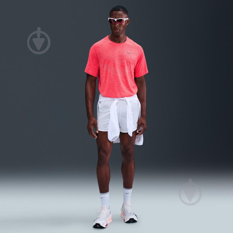 Футболка Nike M NK DFADV STRIDE SS TOP HV5203-635 р.M красный - фото 5