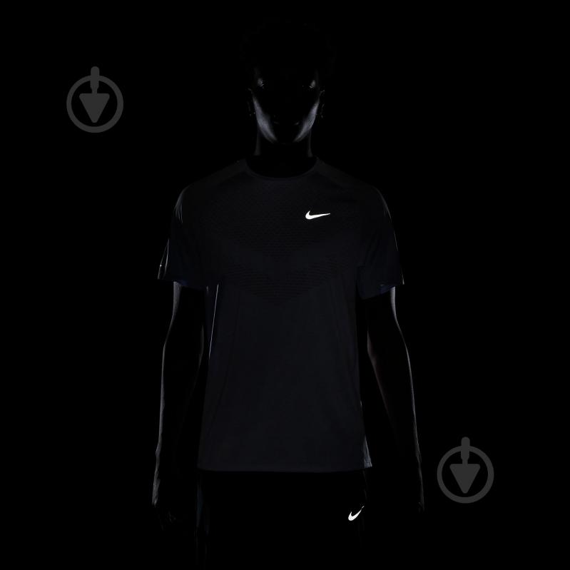Футболка Nike M NK DFADV STRIDE SS TOP HV5203-057 р.M серый - фото 6