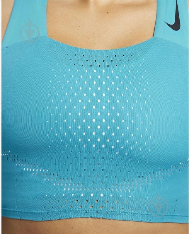 Топ Nike Dri-FIT ADV AeroSwift DM8728-443 р.M блакитний - фото 4